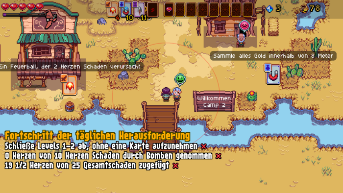 Um Wasser in der Wüste zu überqueren, benötigen wir eine sogenannte "Auf-Wasser-laufen-Karte. (Bild: Microprose / Screenshot: Golem)